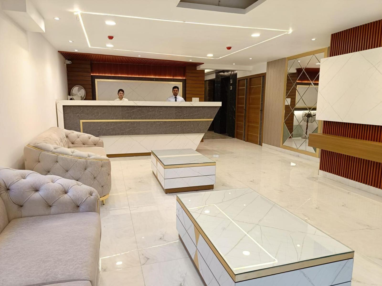 Hotel Aman Residency Allāhābād Junction Zewnętrze zdjęcie